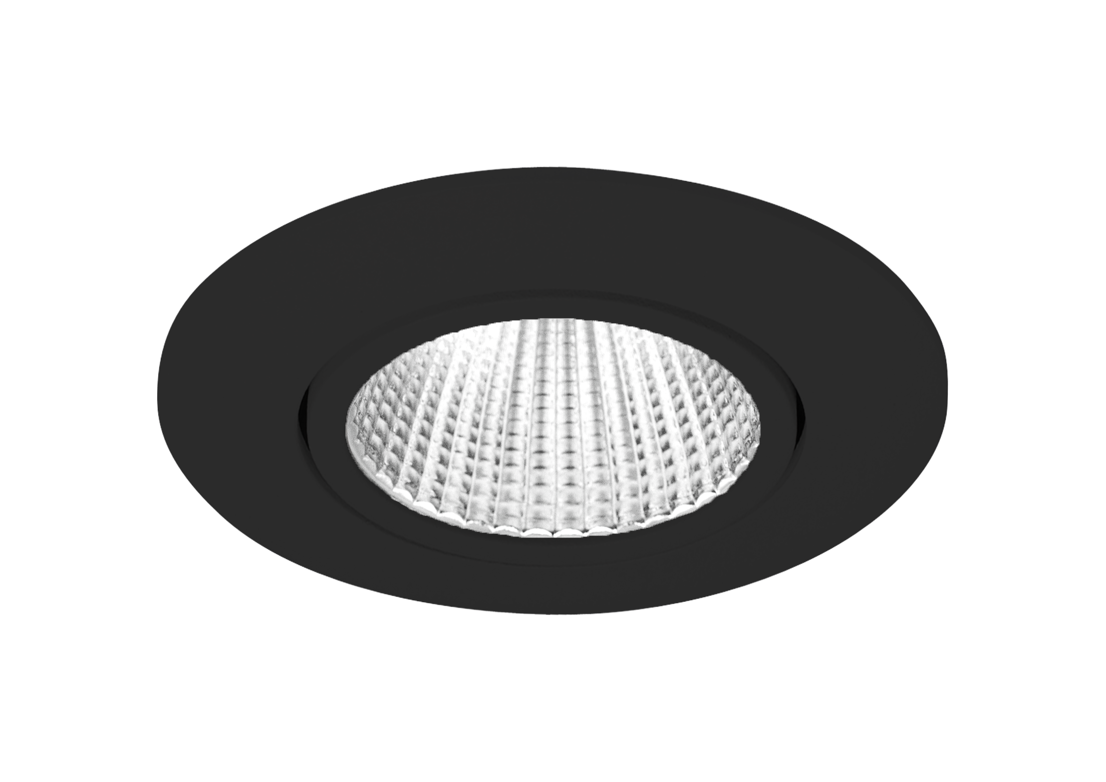 2.11.6534 Focus V2 rond Kantelbaar zwart 8,4W 927 520lm TRIAC 38° behuizing