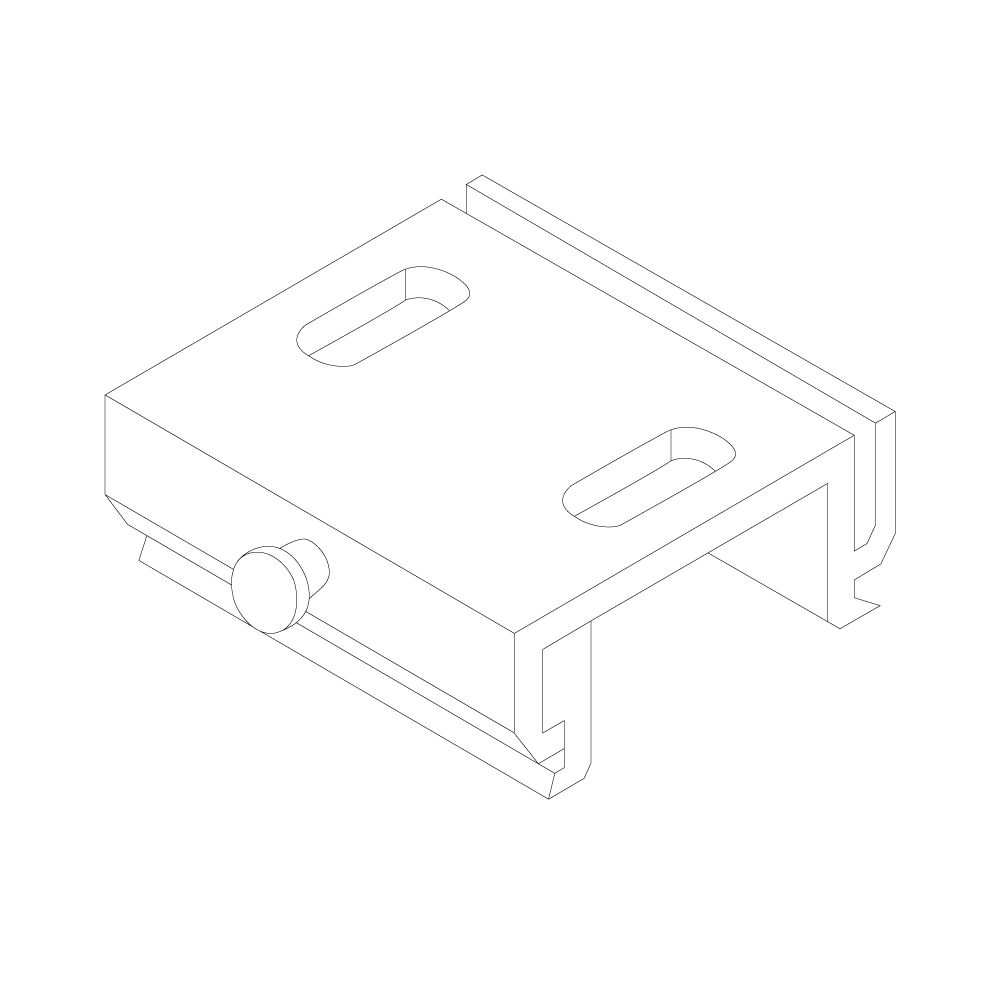 8 04 1589 Product List Mounting Bracket Viereckig